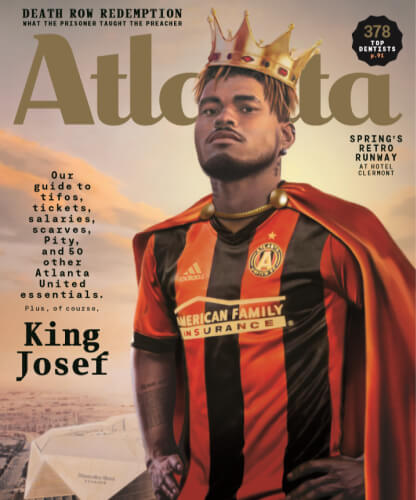 Cover of Atlanta Magazine.